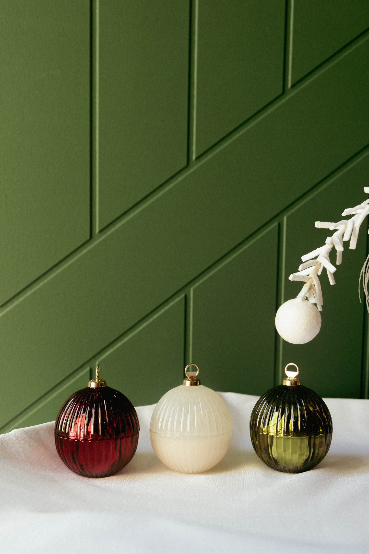 Bauble Candle Trio