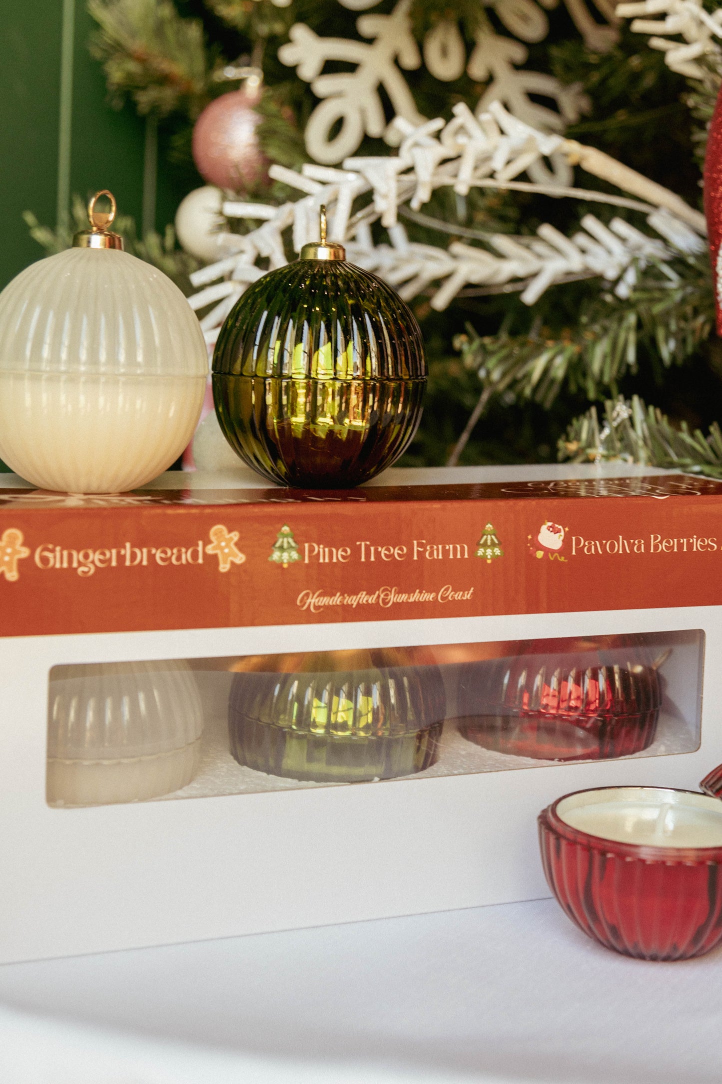 Bauble Candle Trio