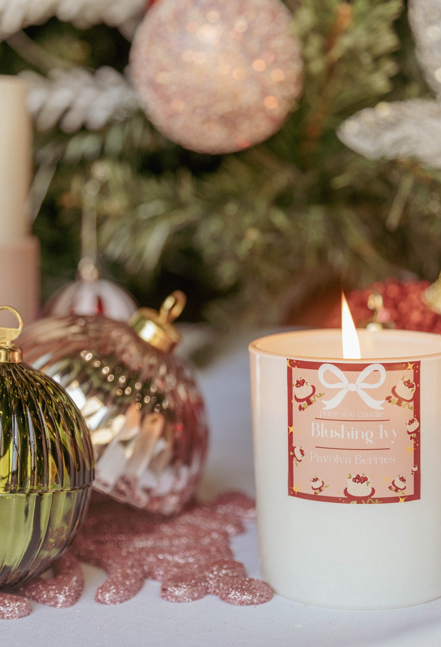Classic Christmas Candle