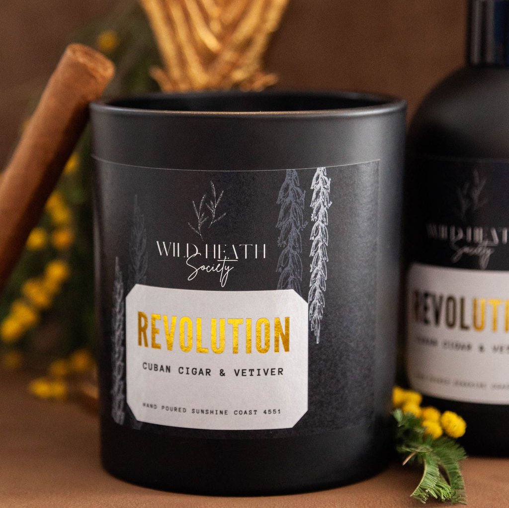 Wild Heath Society Deluxe Soy Candle