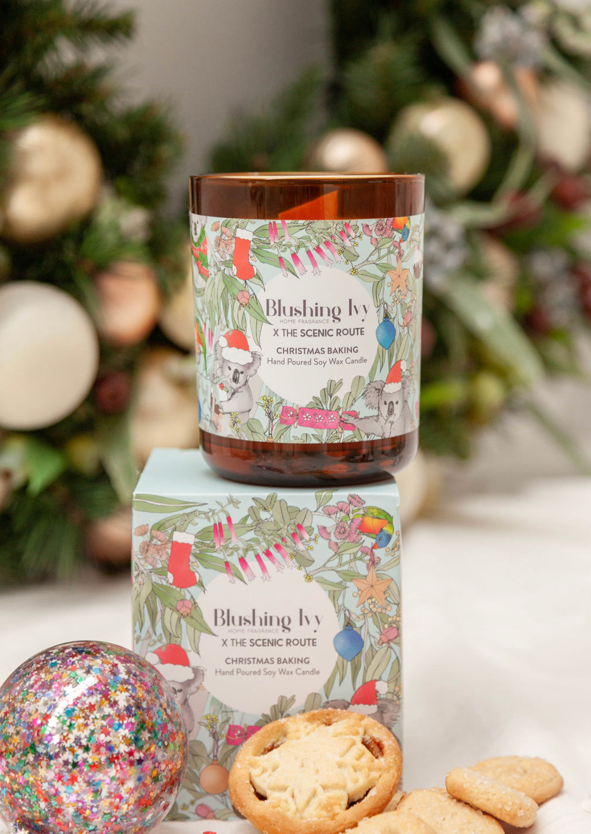 Christmas Baking Wood Wick Candle