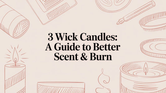 3 Wick Candles: A Guide to Better Scent & Burn