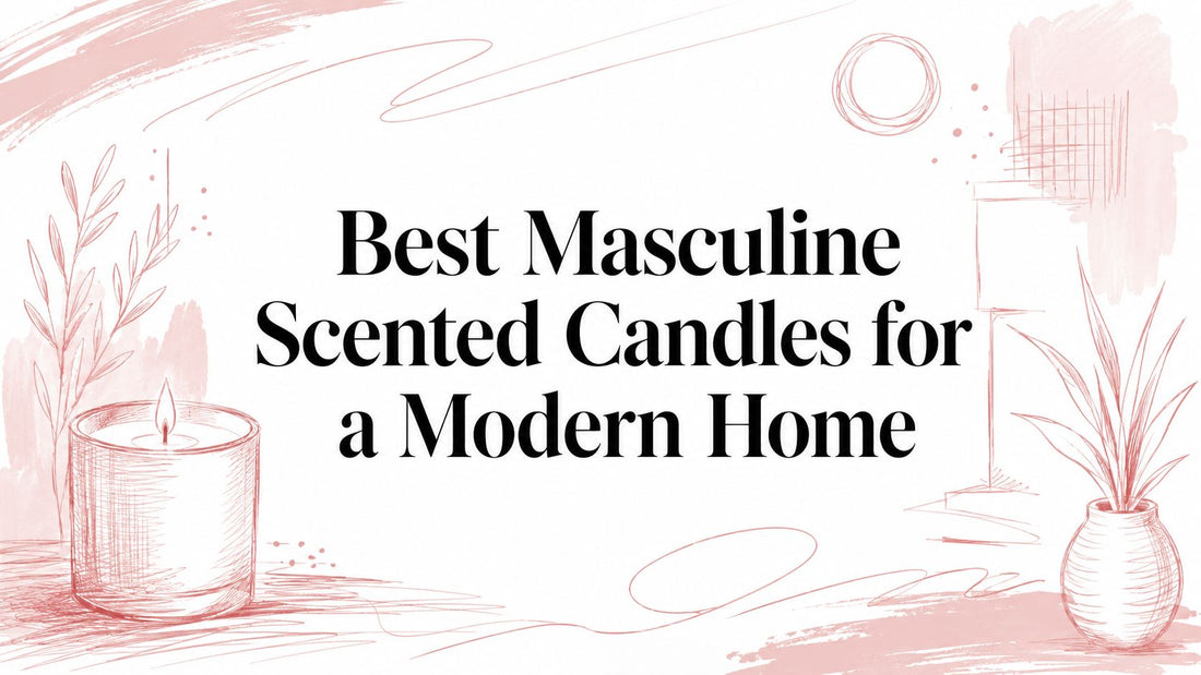 Best Masculine Scented Candles for a Modern Home