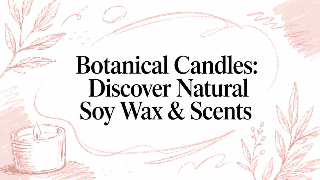 Botanical Candles: Discover Natural Soy Wax & Scents