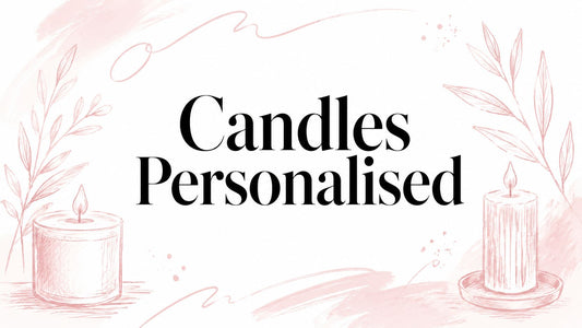 Candles Personalised