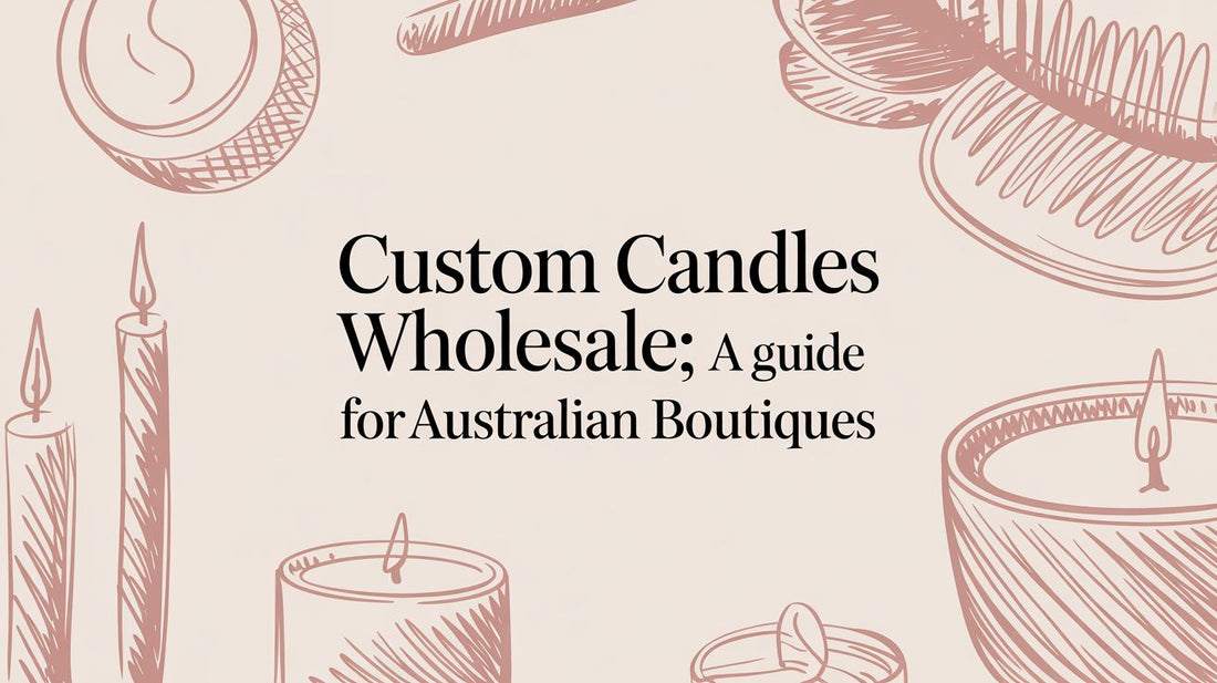 Custom Candles Wholesale: A Guide for Australian Boutiques