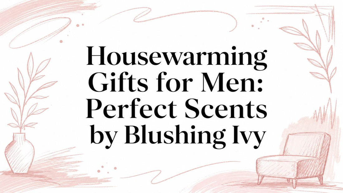 Housewarming Gifts for Men: Perfect Scents by Blushing Ivy