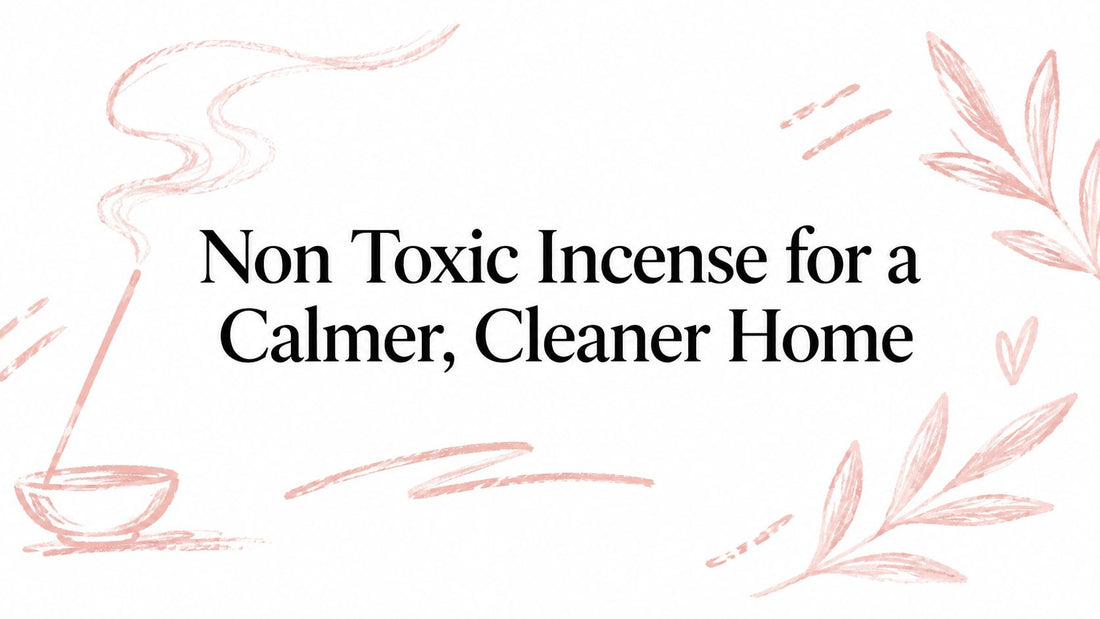 Non Toxic Incense for a Calmer, Cleaner Home