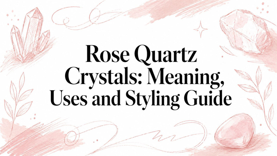 Rose Quartz Crystals: Meaning, Uses and Styling Guide