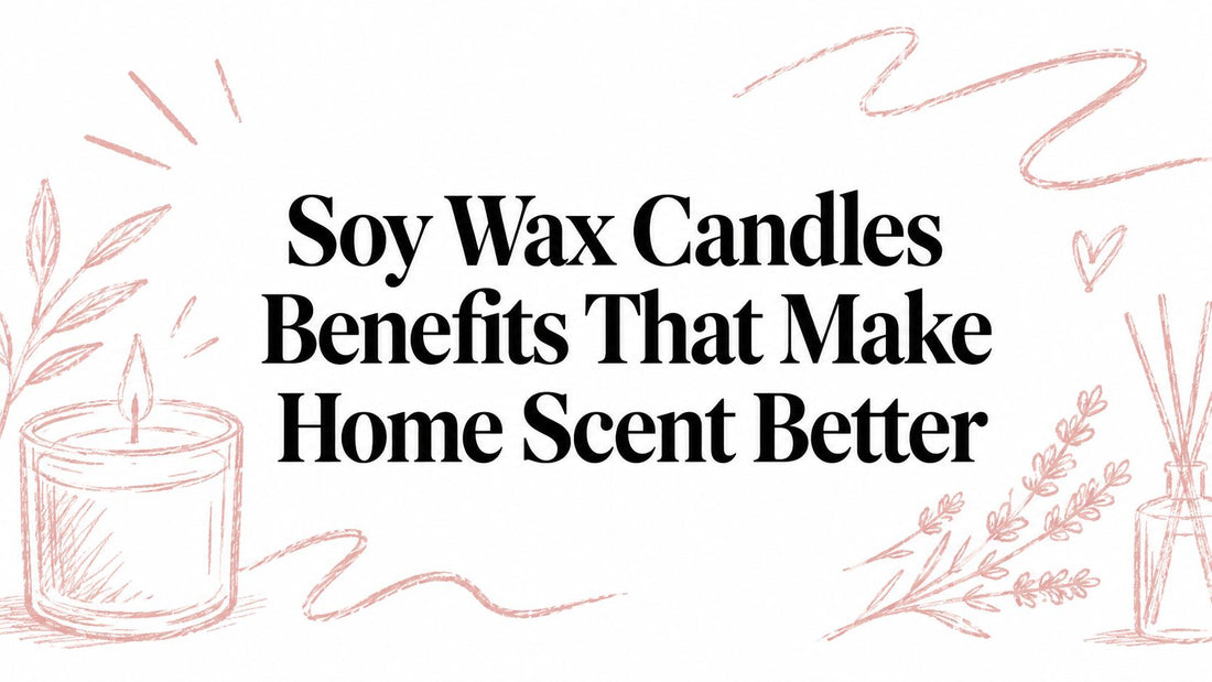 Soy Wax Candles Benefits That Make Home Scent Better