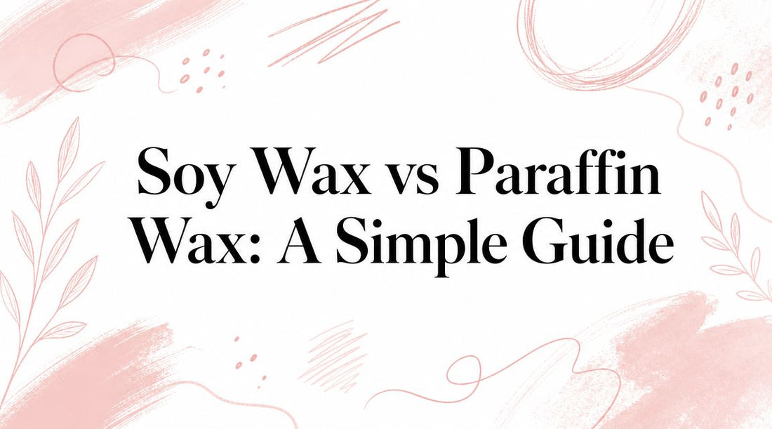 Soy Wax vs Paraffin Wax: A Simple Guide
