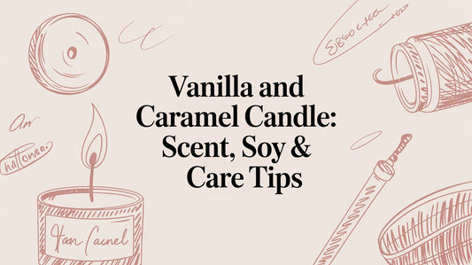 Vanilla and Caramel Candle: Scent, Soy & Care Tips