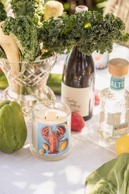 Lemon Verbena & Basil Leaf Pure Soy Candle