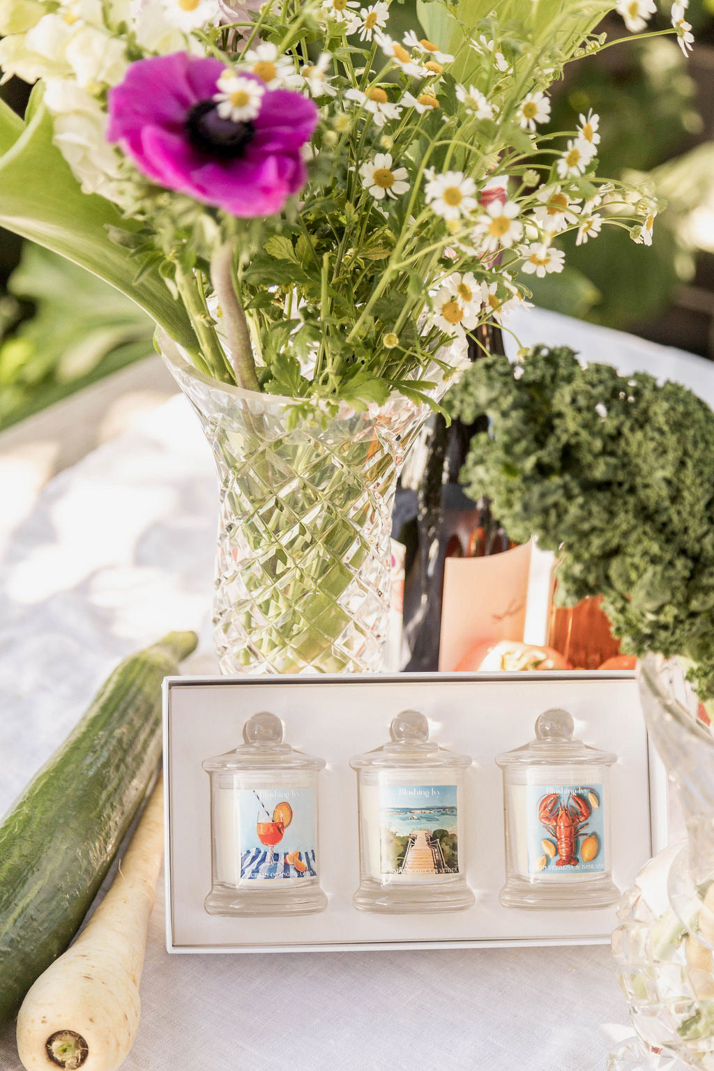 Summer Vacay Votive Candle Trio