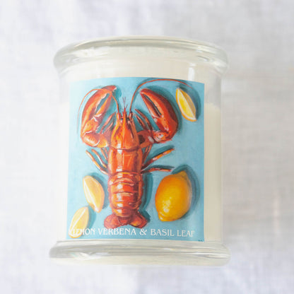 Lemon Verbena & Basil Leaf Pure Soy Candle