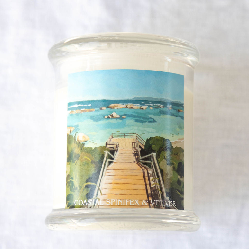 Coastal Spinifex and Vetiver Pure Soy Candle