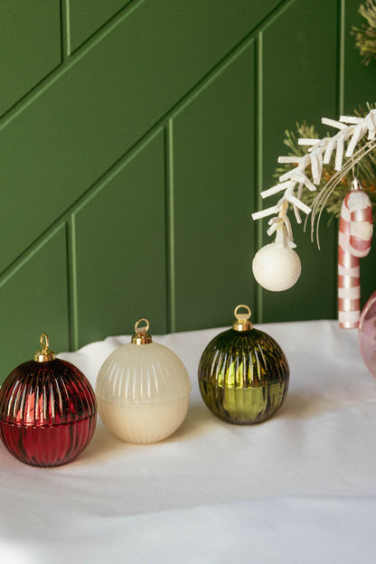 Bauble Candle Trio